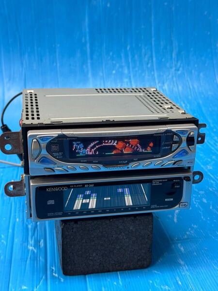 KENWOOD f-MD07+RD-360 MDLP・CD-R・AUX CDプレーヤー オーディオ