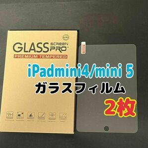 2枚 iPad mini 4/mini 5 ガラスフィルム 7.9 2019