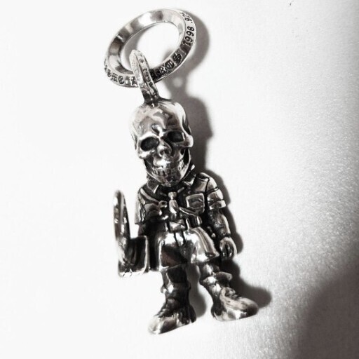 CHROME HEARTS クロムハーツ フォティ ペペ ソード ネックレス