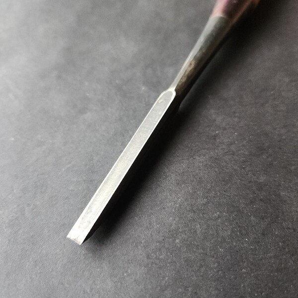 新品未使用 長期保管品 弘正 二分 面取り 追入鑿【検清久清忠弘正東一正芳左市弘廣近目次のら舟弘鑿鉋鋸天然砥石大工道具】