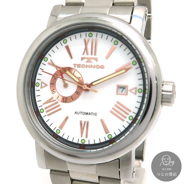 TECHNOS（時計） 自動巻き スケルトン テクノス メンズウォッチ
