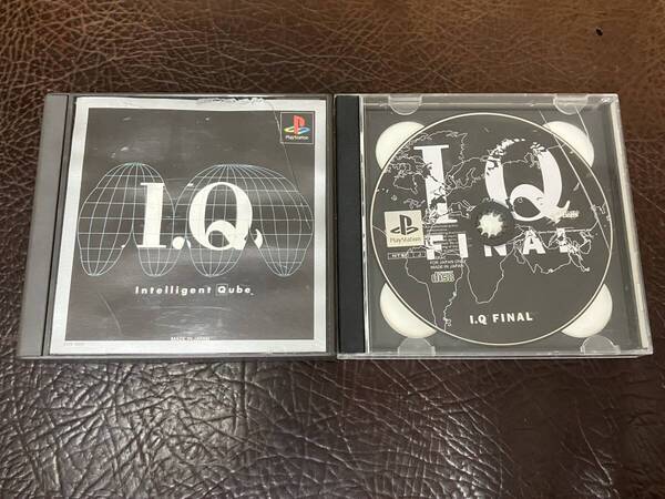 ★ 送料無料 PS1 パズル ★ I.Q Intelligent Qube + I.Q FINAL アイキュー インテリジェントキューブ KURUSHI 動作確認済 説明書無し ★