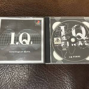 ★ 送料無料 PS1 パズル ★ I.Q Intelligent Qube + I.Q FINAL アイキュー インテリジェントキューブ KURUSHI 動作確認済 説明書無し ★