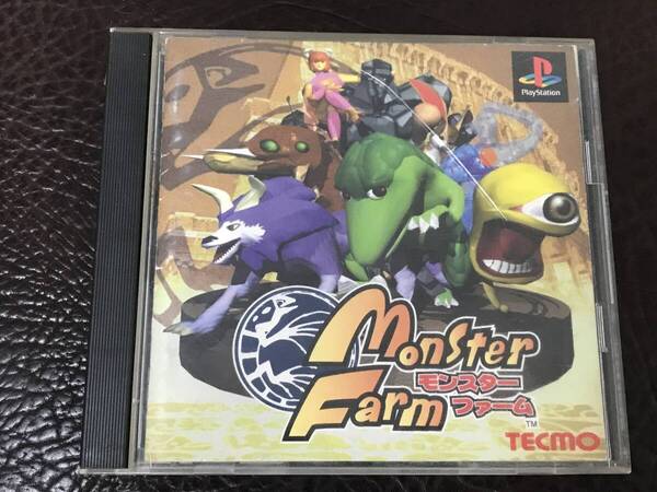 ★ 送料無料 PS1 育成シミュレーション ★ モンスターファーム Monster Farm 説明書付き ★