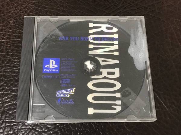 ★ 送料無料 PS1 カーレース ★ ランナバウト RUNABOUT 動作確認済 説明書無し ★