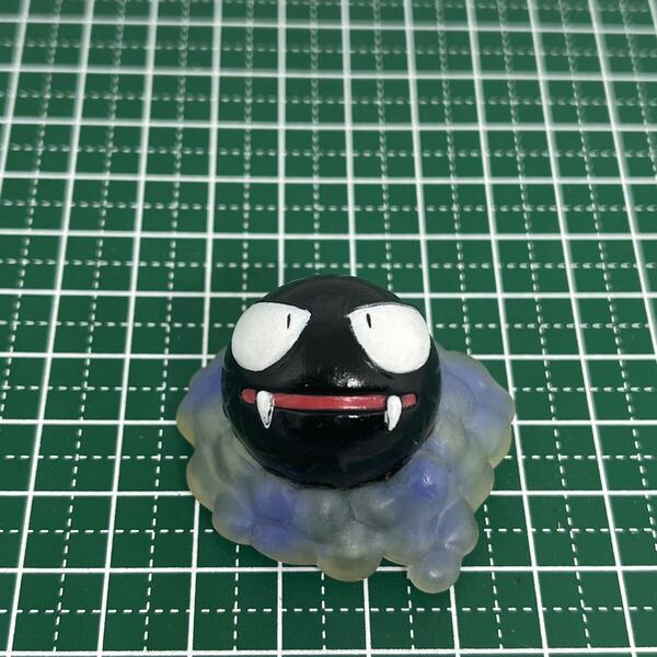 ゴース:クリア:3865:フィギュア:指人形:ポケモンキッズ:ソフビ:Pokmon:レトロ:現状品