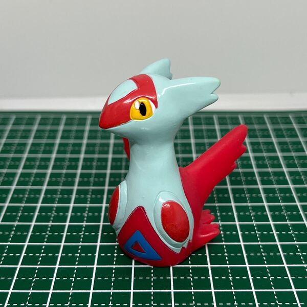 ラティス① :2404:フィギュア:指人形:ポケモンキッズ:ソフビ:Pokmon:レトロ:現状品