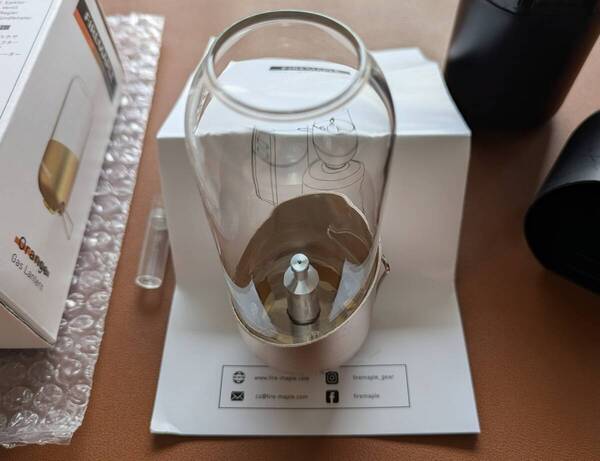 【新品未使用品、開封のみ】ガスランタン FIRE-MAPLE OD缶専用 マントルレス コンパクト おしゃれ キャンプ アウトドア ソロ