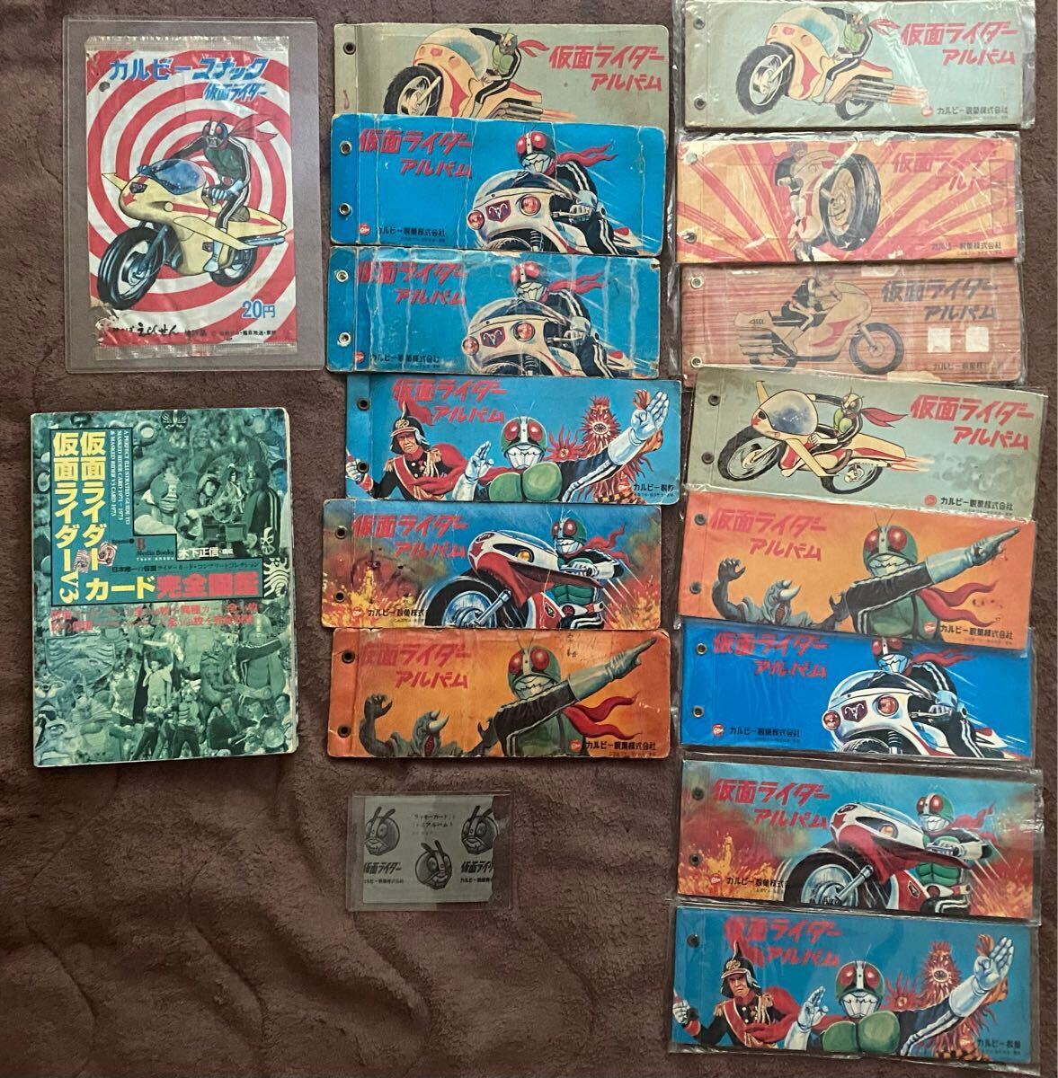 Yahoo!オークション - 旧カルビー仮面ライダーカード250種
