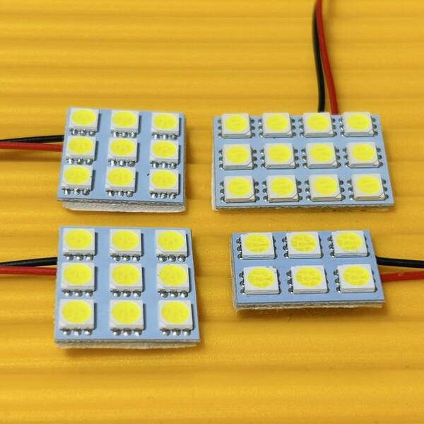 4個セット!LA600 610S タント T10 LED ルームランプセット ホワイト 室内灯 車内灯 カー用品