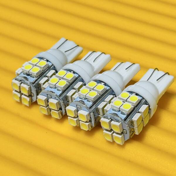 4個セット!GB5/6/7/8 フリード ハイブリッド T10 LED ルームランプ ウェッジ球 バルブ 純正球交換用 室内灯 車内灯 パーツ カー用品