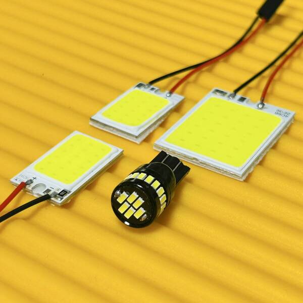 4個セット!MXPH10/15 新型 ヤリスハイブリッド バニティ有 T10 LED ルームランプ 純正球交換用 室内灯 車内灯 パーツ カー用品
