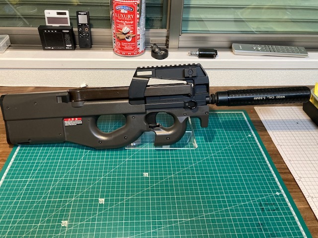 FET搭載,調整済み]東京マルイ P90TR 中古品カスタム ①