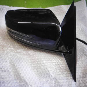 ★★社外品 W221後期ルック ドアミラーASSY ブラック ベンツ用リ①★