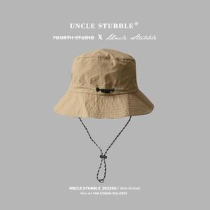 ベージュ サファリハット メンズ レディース UVカット 帽子 撥水 アウトドア