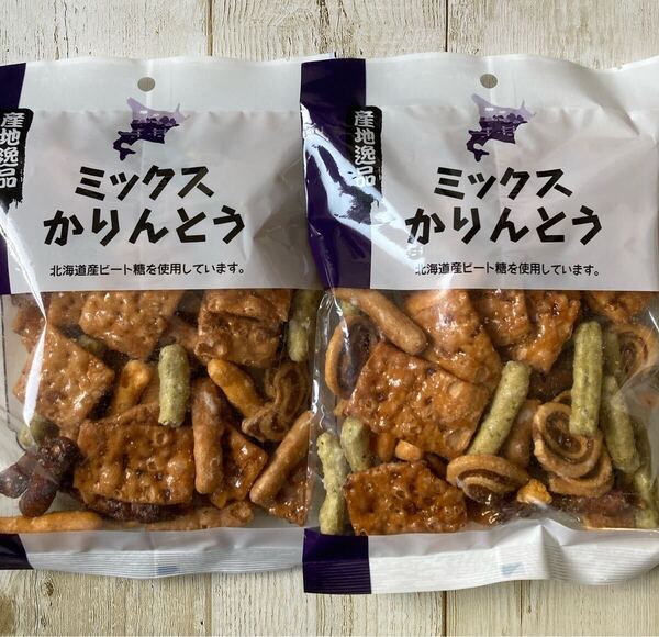 北海道 オタル製菓 ミックスかりんとう 160g 2袋セット 産地逸品