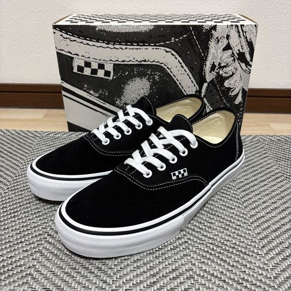 VANS USA企画 新品未使用 SKATE AUTHENTIC PRO スケート オーセンティック US9 ブラック バンズ 27cm ERA エラ オールドスクール OLD SKOOL