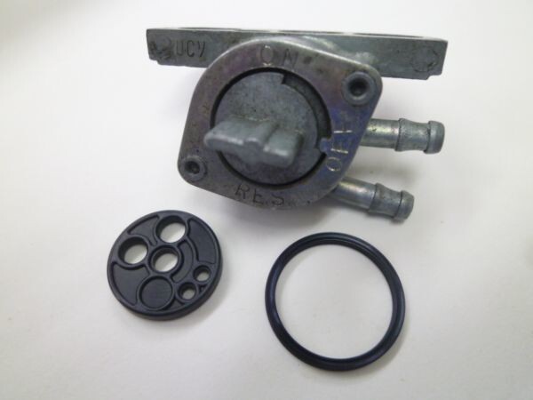 ホンダ モトコンポ AB12 フューエルコック オーバーホール 詳細作業手順付き 純正品 日本製 ガソリン漏れパッキン Oリング 16950-GC6-005A