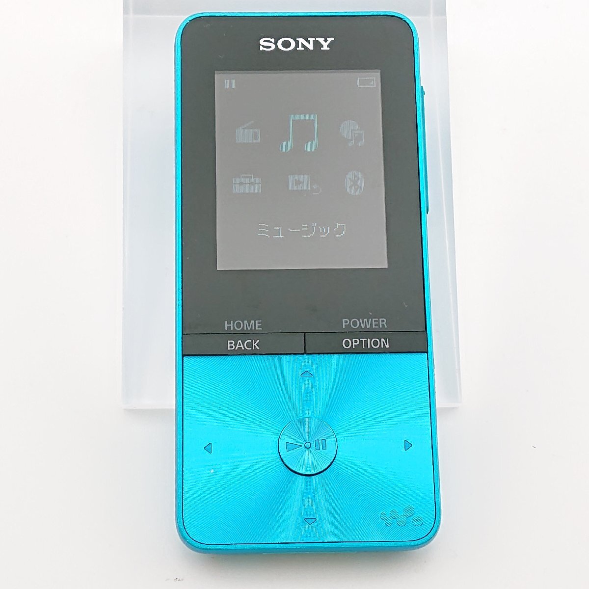 【美品】SONY ウォークマン NW-S315 16GB ブルー Yahoo!オークション -「ウォークマン sシリーズ 16gb nw-s315