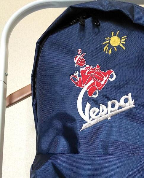 90's/当時の新品未使用/vespa/バックパック/ピアジオ/ダグラスベスパ/90SS/フェンダーライト/180SS/スワンネック