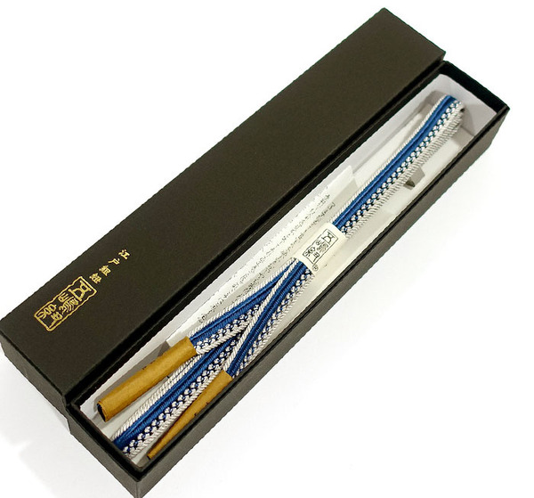 ■7862■ 夏~単衣用 五嶋紐 正絹帯締め 新品