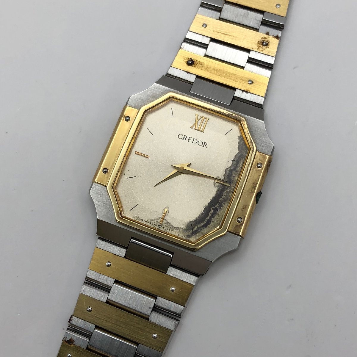 SEIKO GREDOR クォーツ時計 14kベゼル SEIKO GREDOR クォーツ時計 14kベゼル 国内初の直営店 SEIKO