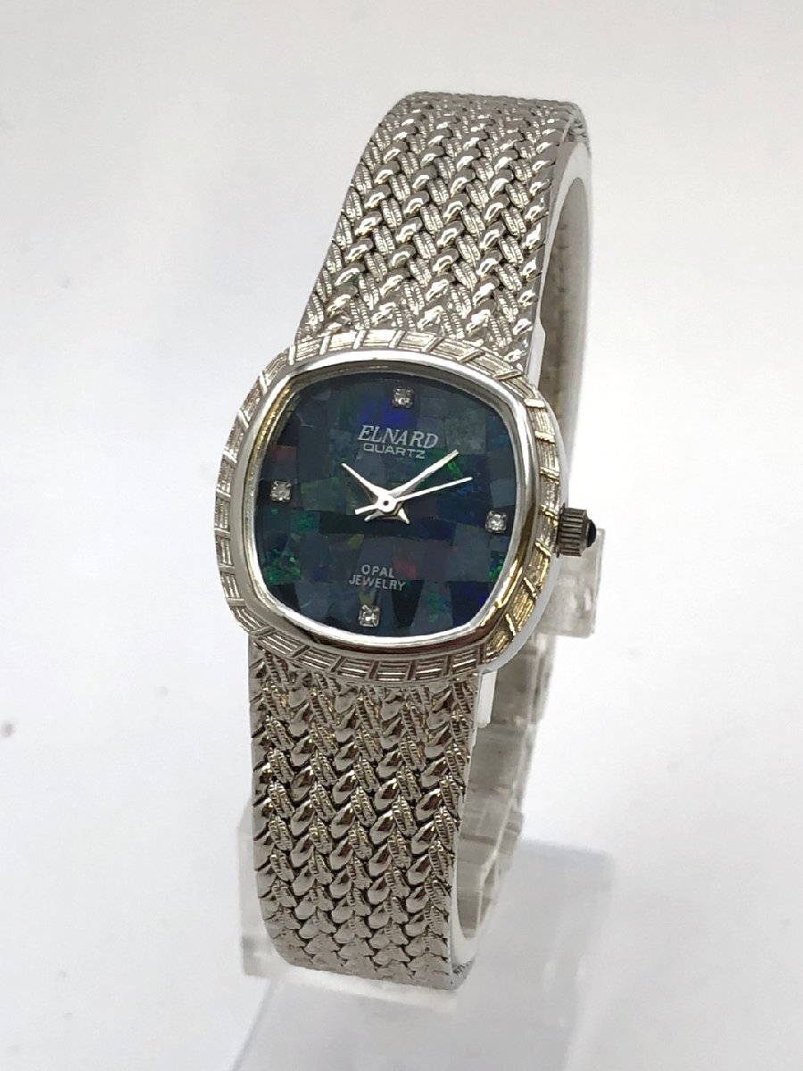 ELNARD エルナード オーストラリアンオパール クォーツ腕時計 A3177 Yahoo!オークション -「エルナード」(アクセサリー、時計) の