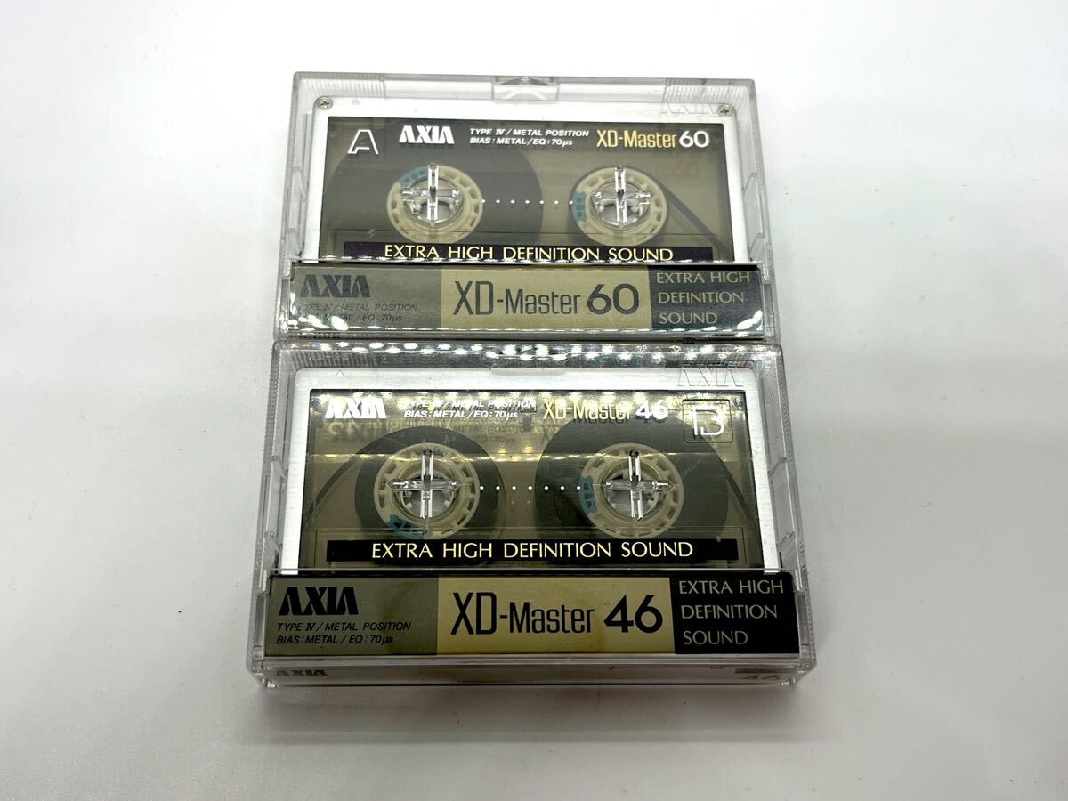 AXIA メタルカセットテープ 6本 新品・未開封 46分2本 50分4本 Yahoo!オークション -「axia メタルテープ」の落札相場・落札価格