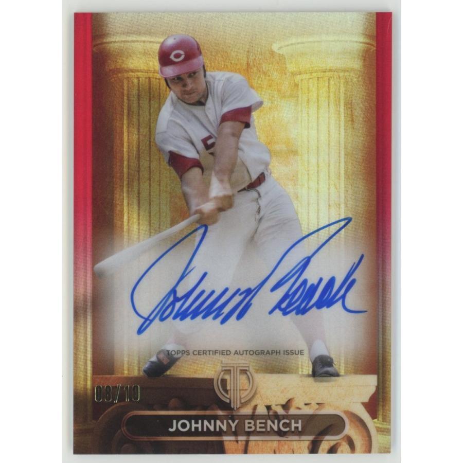 MLB Johnny Bench 100枚限定直筆サインカード Yahoo!オークション -「johnny bench」の落札相場・落札価格