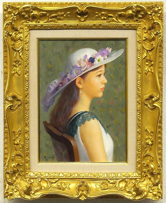 最旬トレンドパンツ 2025年最新】Yahoo!オークション -油彩人物の中古品・新品・未 絵画