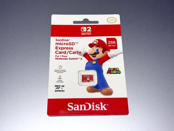 新品 SanDisk microSD Express Card 256GB for Nintendo Switch 2 ニンテンドースイッチ2用