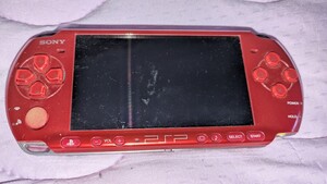 PSP PSP-3000 レッド プレイステーションポータブル