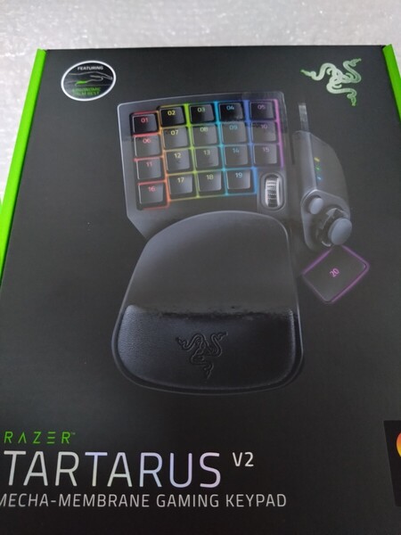 Razer Tartarus V2 左手デバイス ゲーミングキーパッド TARTARUS RAZER レイザー 左手キーボード