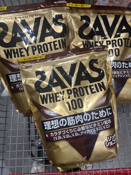 ザバス リッチショコラ2200g×3袋