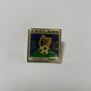 2002日韓サッカーW杯、アイルランド代表チームキャンプ地の千葉市ピンバッジ ピンバッジ