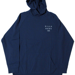 BILLABONG ビラボン WARM SOFTTY パーカ ラッシュガード Mサイズ ネイビー 青 水着 長袖