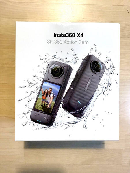 Insta360 X4-8K防水360度アクションカメラ 新品未開封 1年保証