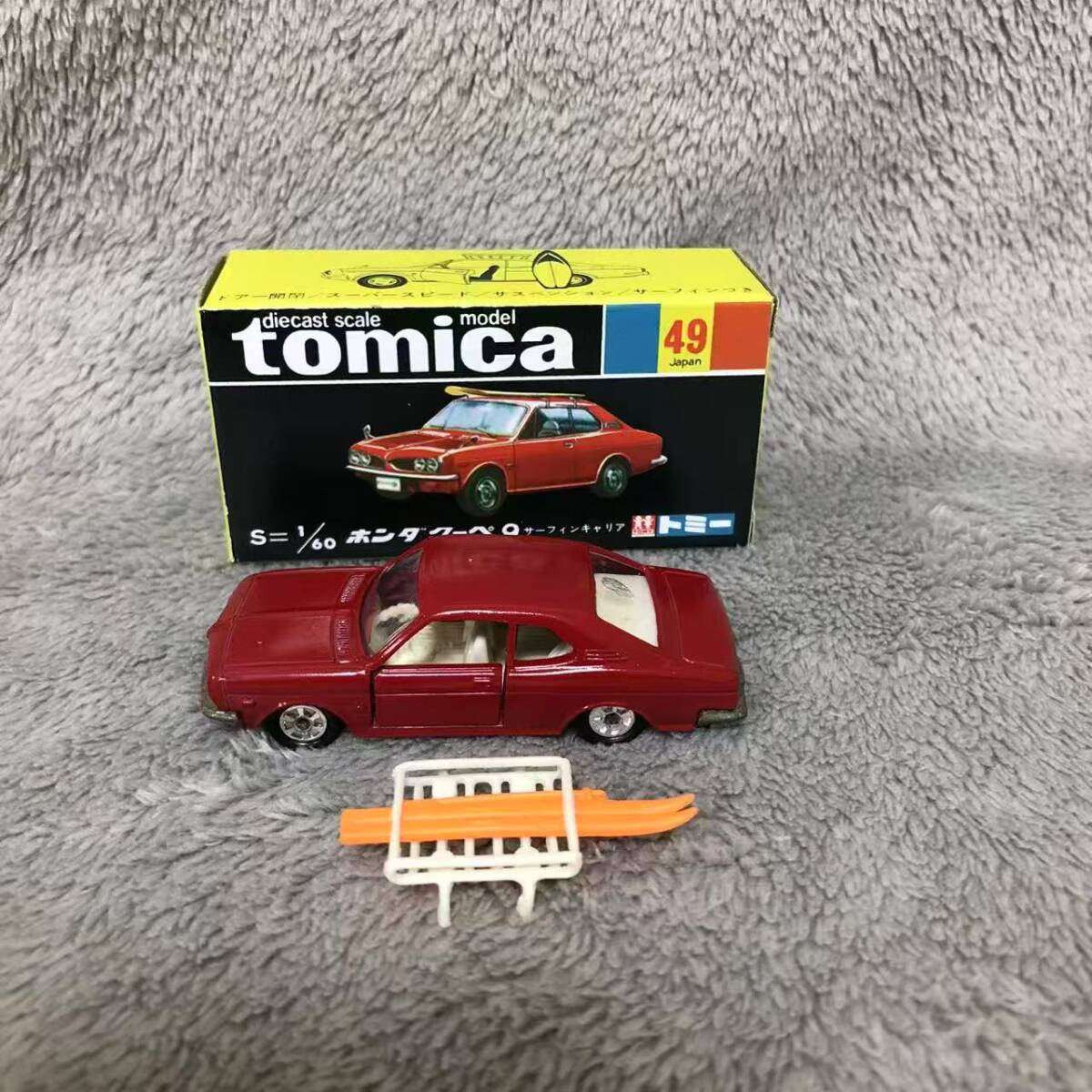TOMY(トミー) / トミカ/黒箱 No.49/ホンダ クーペ9 サーフィン
