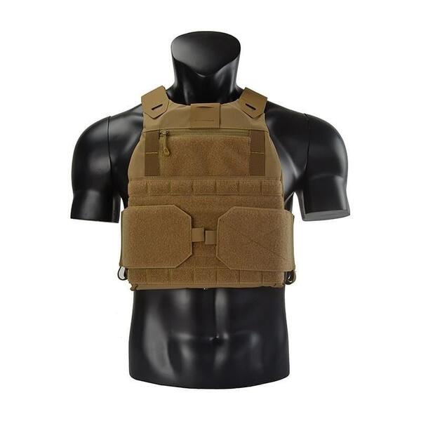 TWINFALCONS FCSK2.0 プレートキャリア ベスト Low Profile Vest コヨーテブラウン CB色 .