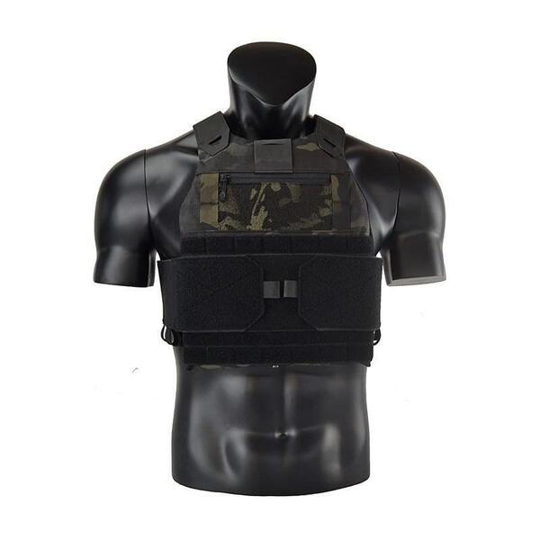 TWINFALCONS FCSK2.0 プレートキャリア ベスト Low Profile Vest マルチカムブラック BKMC色 .