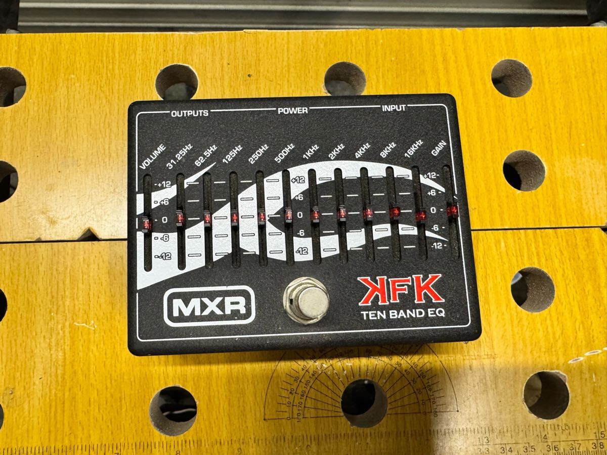 【極上美品】MXR Ten Band EQ ほぼ新品　特注アクリルカバー付き‼️ Amazon.co.jp: MXR エフェクター M108S 10 Band EQ 10 バンド