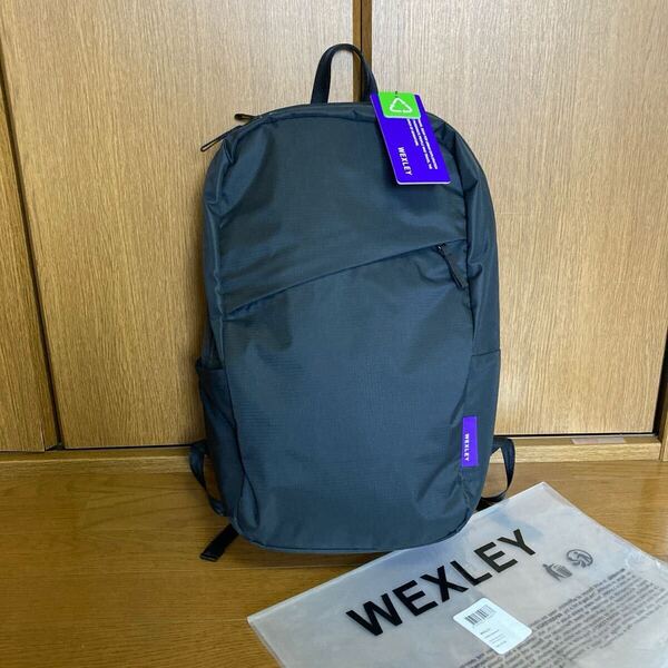 送料無料☆美品 WEXLEY ウェクスレイ STAHL DAYPACK STL50 Ultralight Recycled Daypack 16L 黒 バックパック デイパック リュックサック