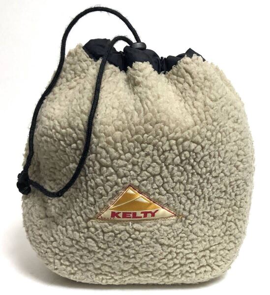 KELTY ケルティ A2505146 リバーシブル ショルダーバッグ キャメル 巾着バッグ