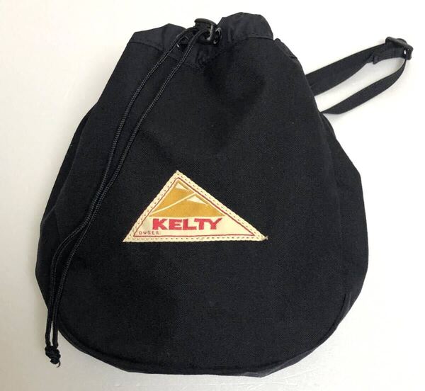 KELTY ケルティ A2506083 ショルダーバッグ 巾着バッグ ブラック 黒 巾着 ハンドバッグ