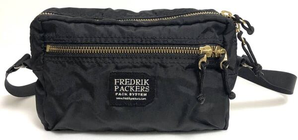 フレドリックパッカーズ A25051418 ショルダーバッグ ブラック FREDRIK PACKERS