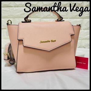【未使用】 SAMANTHAVEGA ピンク バッグ サマンサ ショルダー ミニ ショルダーバッグ ハンドバッグ サマンサヴェガ サマンサベガ