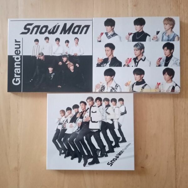 Snow Man/Grandeur CD+DVD 3形態