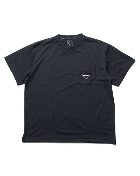 XXL 新品 送料無料 FCRB 25SS EMBLEM POCKET TEE BLACK ブラック SOPH SOPHNET F.C.R.B. ブリストル BRISTOL F.C.Real Bristol Tシャツ