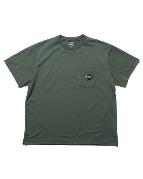 XXL 新品 送料無料 FCRB 25SS EMBLEM POCKET TEE GREEN グリーン SOPH SOPHNET F.C.R.B. ブリストル BRISTOL F.C.Real Bristol Tシャツ