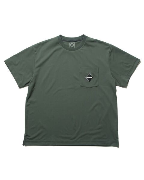 L 新品 送料無料 FCRB 25SS EMBLEM POCKET TEE GREEN グリーン SOPH SOPHNET F.C.R.B. ブリストル BRISTOL F.C.Real Bristol Tシャツ